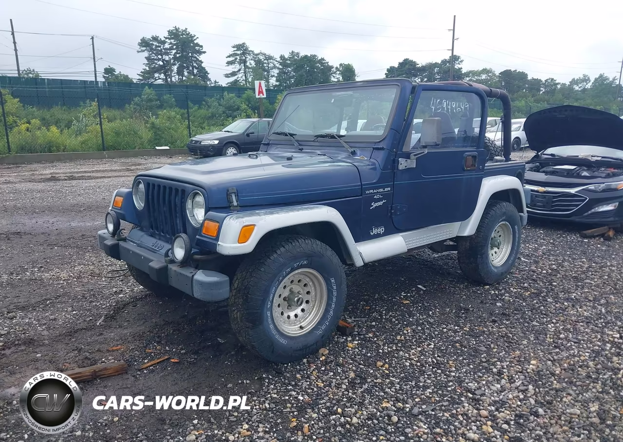 2000 Jeep Wrangler Sport VIN:1J4FA49S0YP721175 - 2
