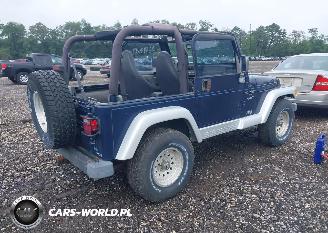 2000 Jeep Wrangler Sport VIN:1J4FA49S0YP721175 - 4