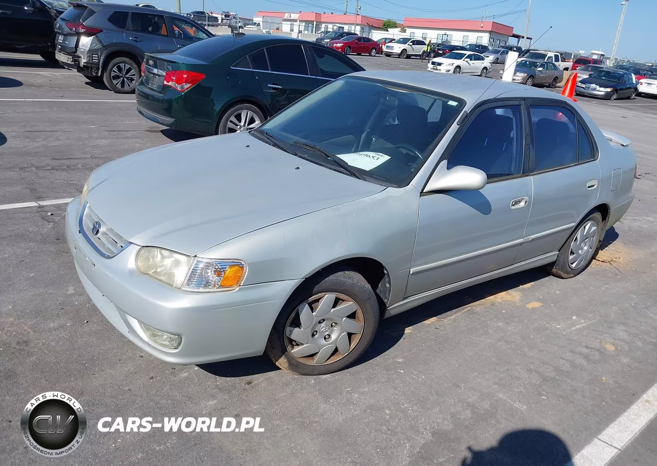 2001 Toyota Corolla S VIN:2T1BR12E61C477052 - 2