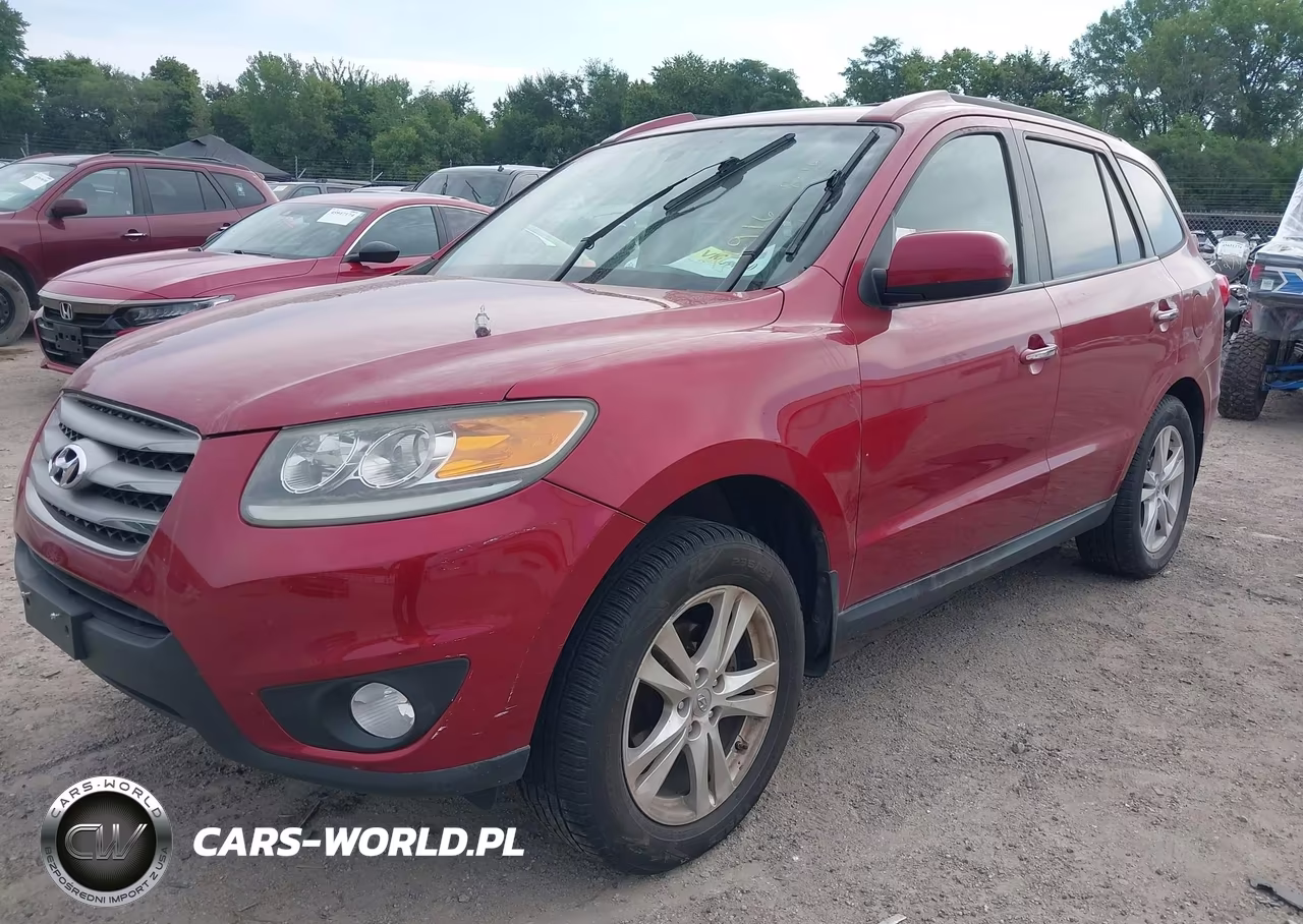 2012 Hyundai Santa Fe Limited V6 VIN:5XYZKDAG1CG106198 - 2