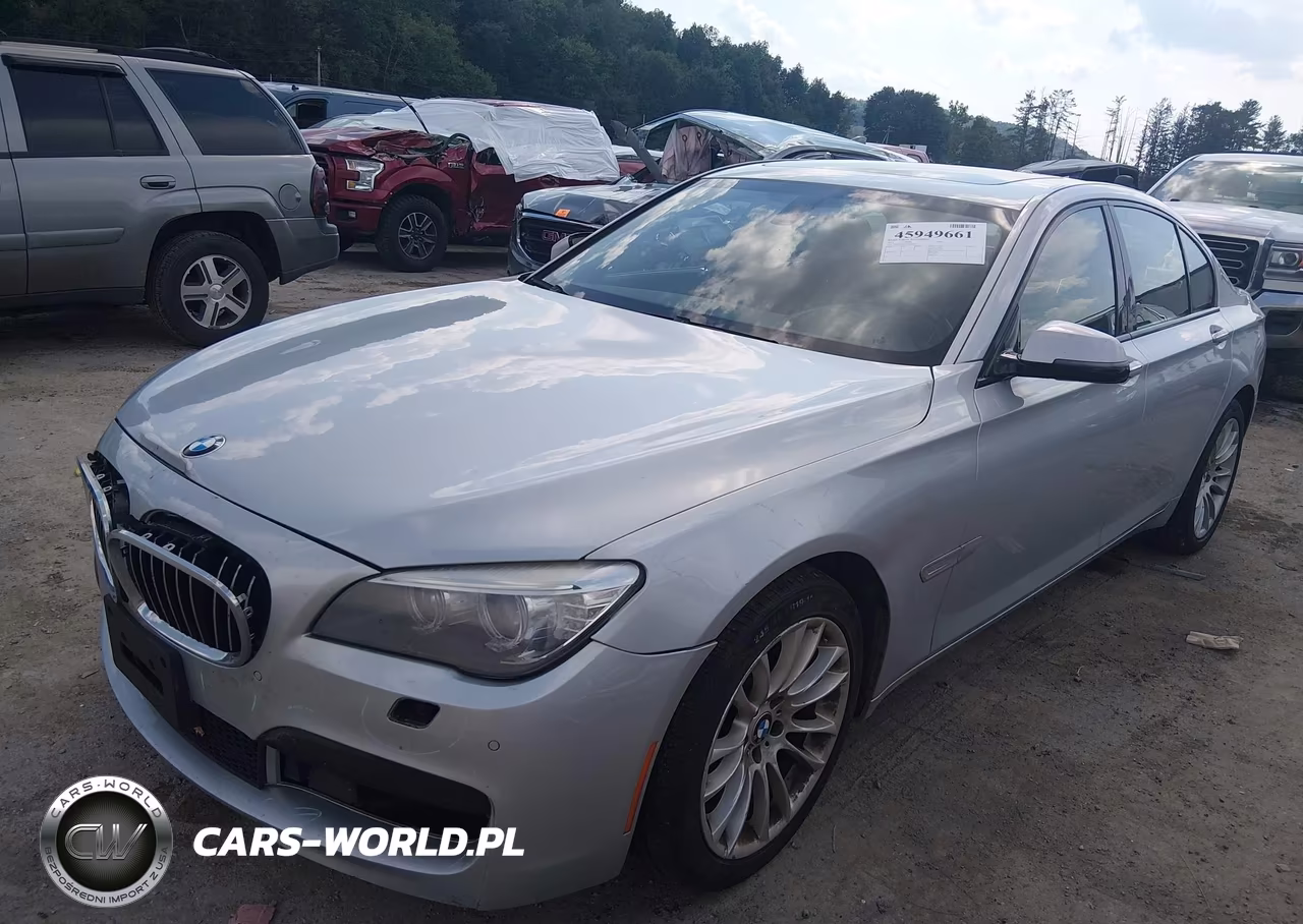 2015 BMW 740I VIN:WBAYA6C52FGK16679 - 2