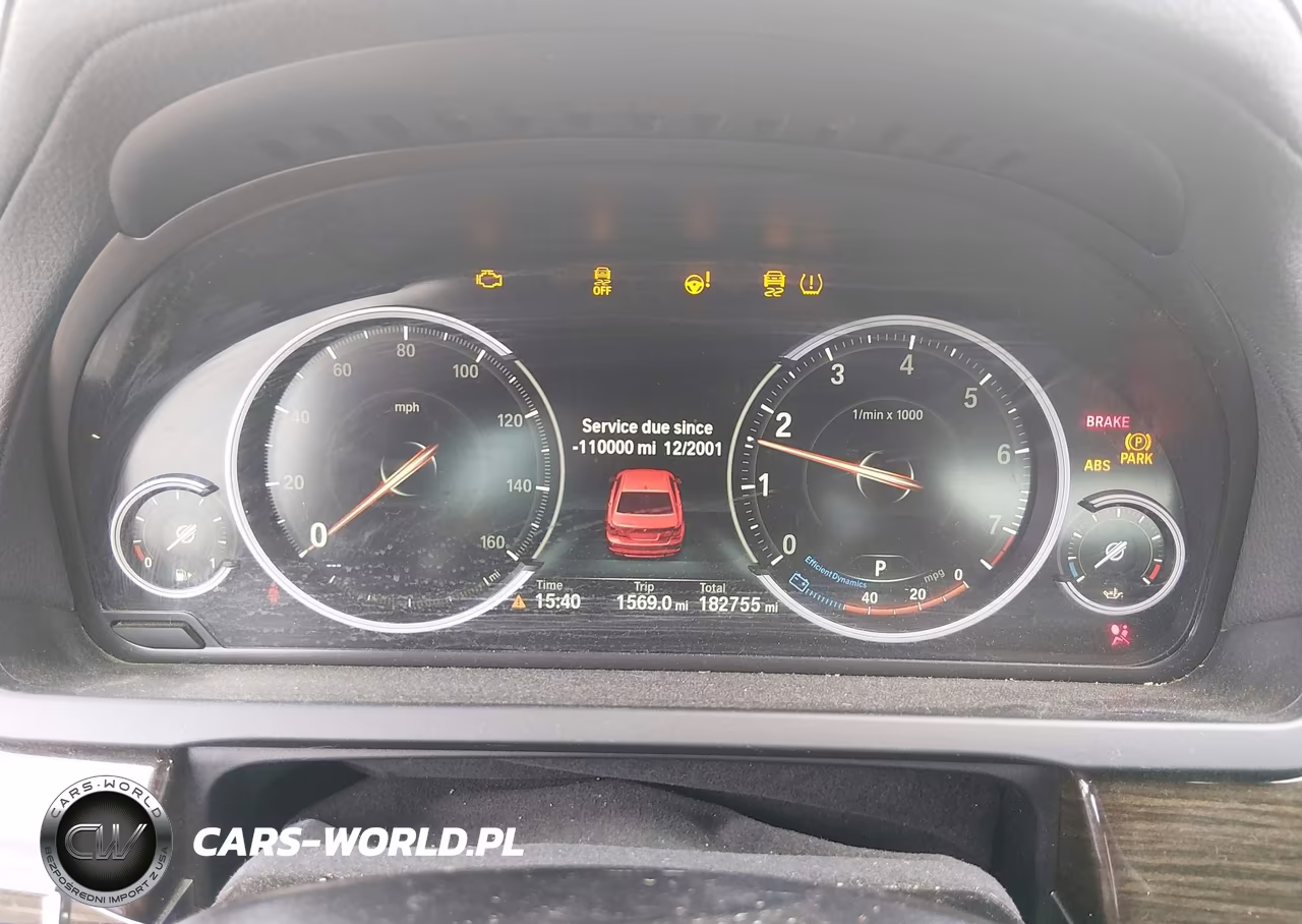 2015 BMW 740I VIN:WBAYA6C52FGK16679 - 7