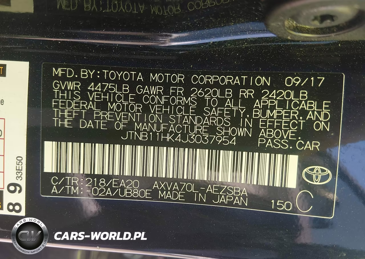 2018 Toyota Camry Se VIN:JTNB11HK4J3037954 - 9