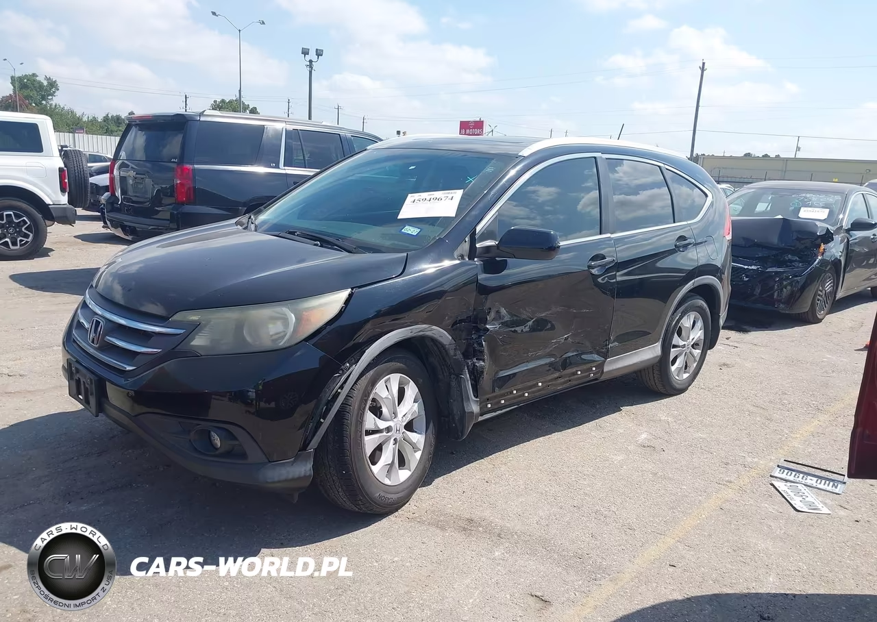 2013 Honda Cr-V Ex-L VIN:2HKRM3H74DH511749 - 2