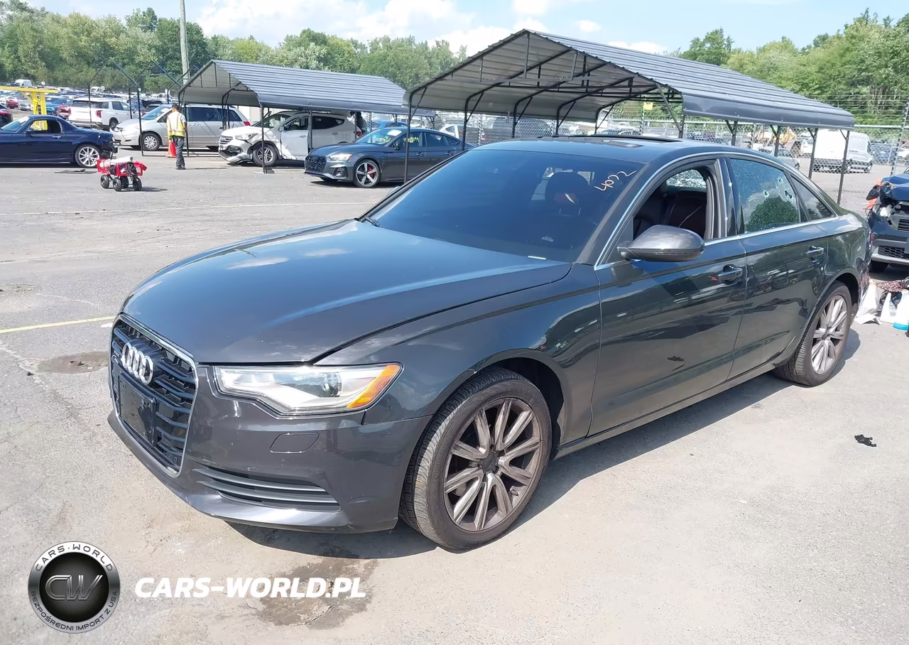 2013 Audi A6 2.0T Premium VIN:WAUGFAFC8DN120543 - 2