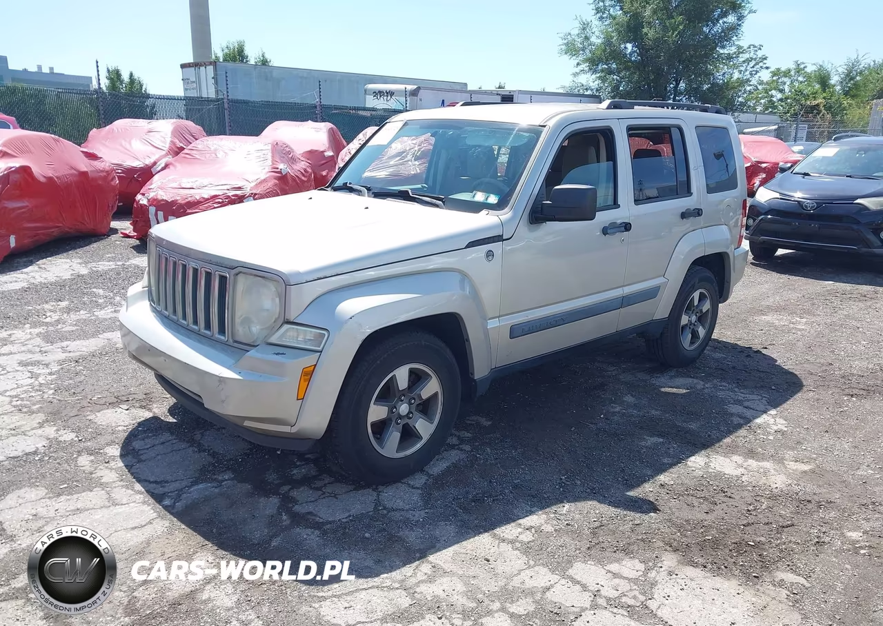 2008 Jeep Liberty Sport VIN:1J8GN28KX8W255631 - 2