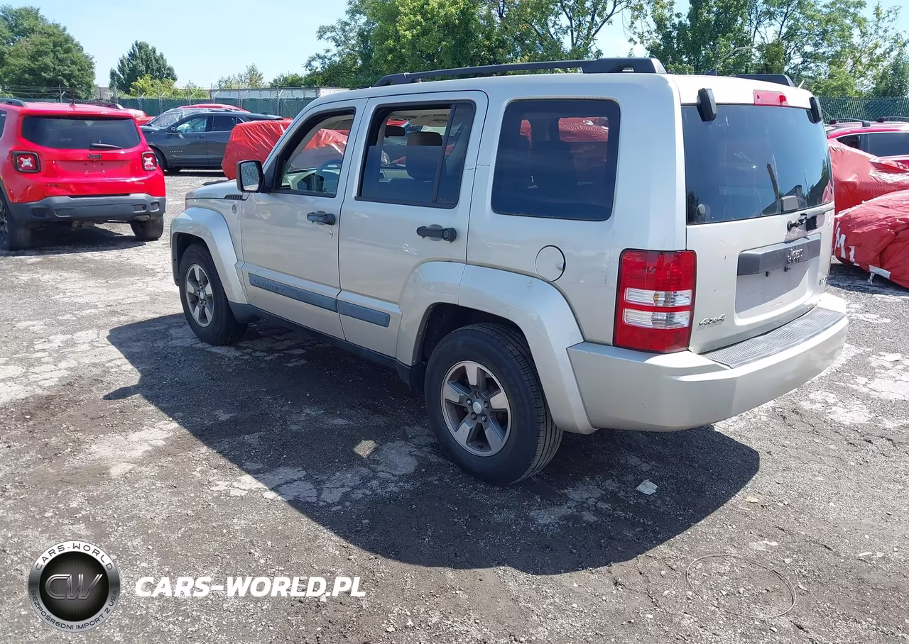 2008 Jeep Liberty Sport VIN:1J8GN28KX8W255631 - 3