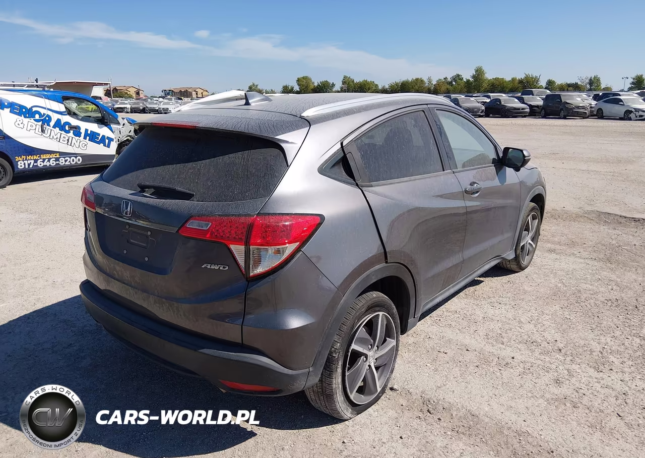 2021 Honda Hr-V Awd Ex VIN:3CZRU6H5XMM752347 - 4