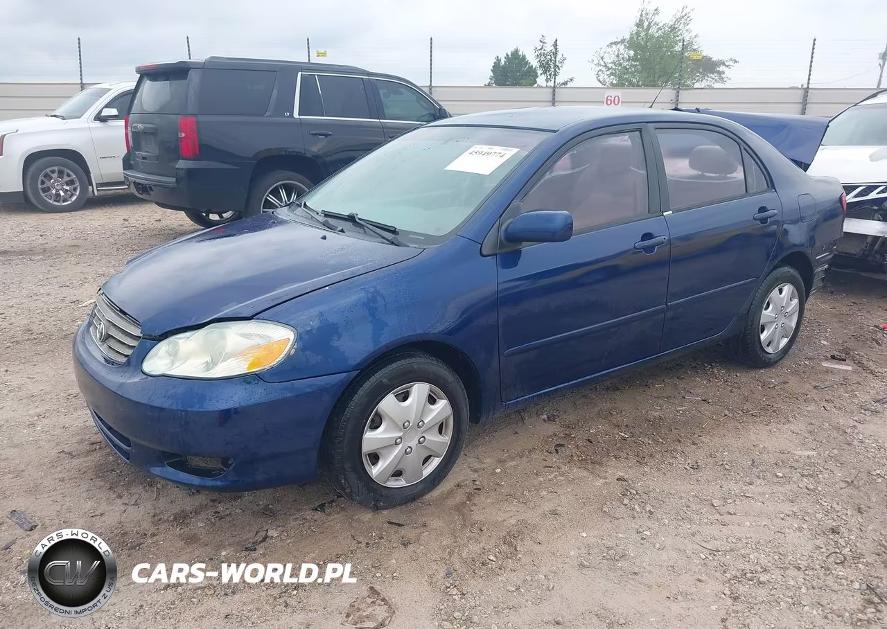 2004 Toyota Corolla Le VIN:2T1BR32E24C288124 - 2