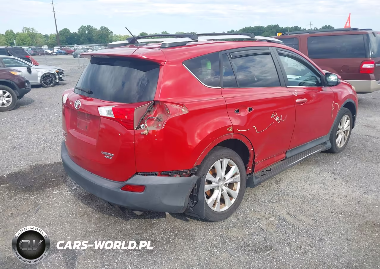 2015 Toyota Rav4 Limited VIN:2T3DFREVXFW294567 - 4