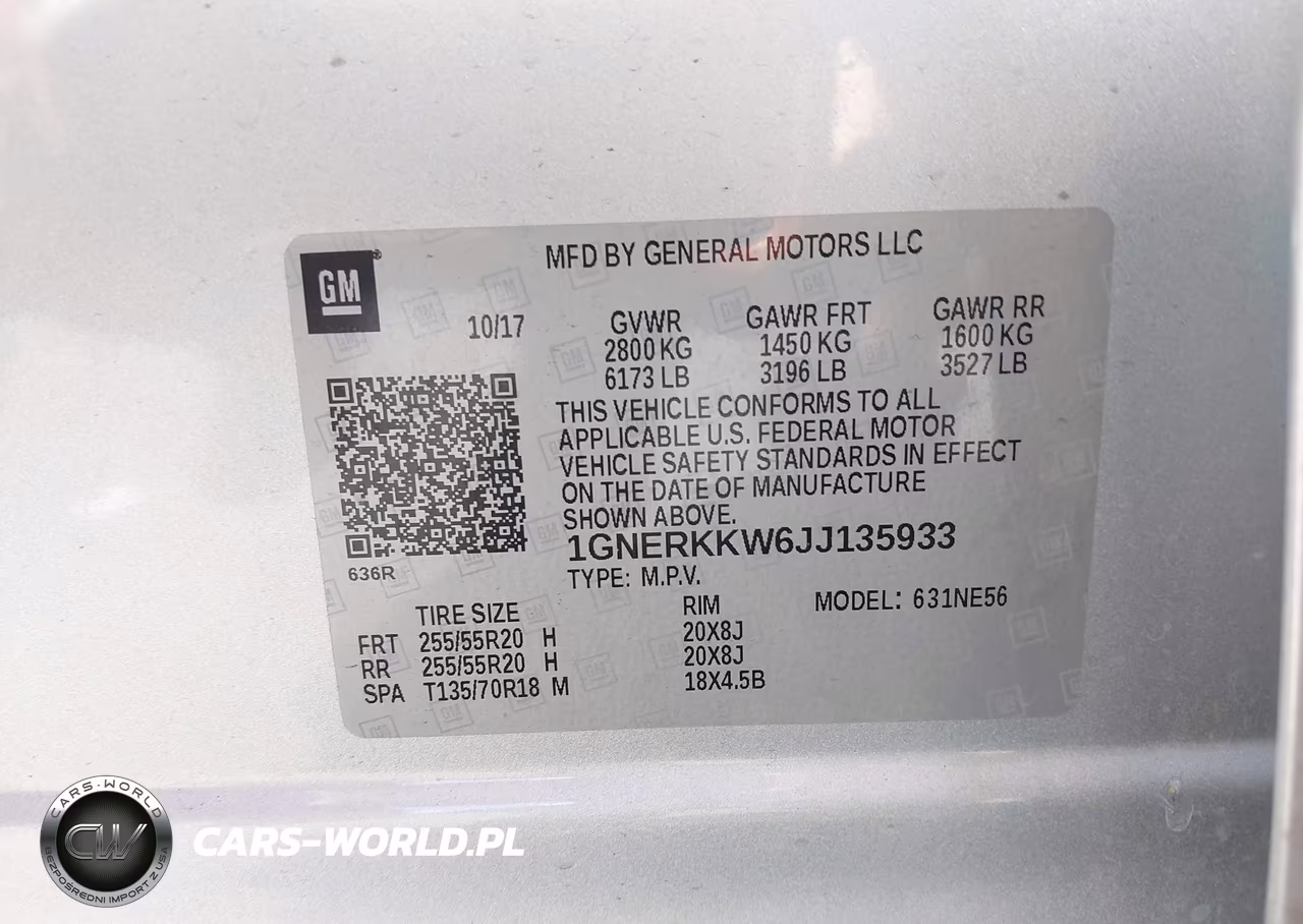 2018 Chevrolet Traverse Premier VIN:1GNERKKW6JJ135933 - 9