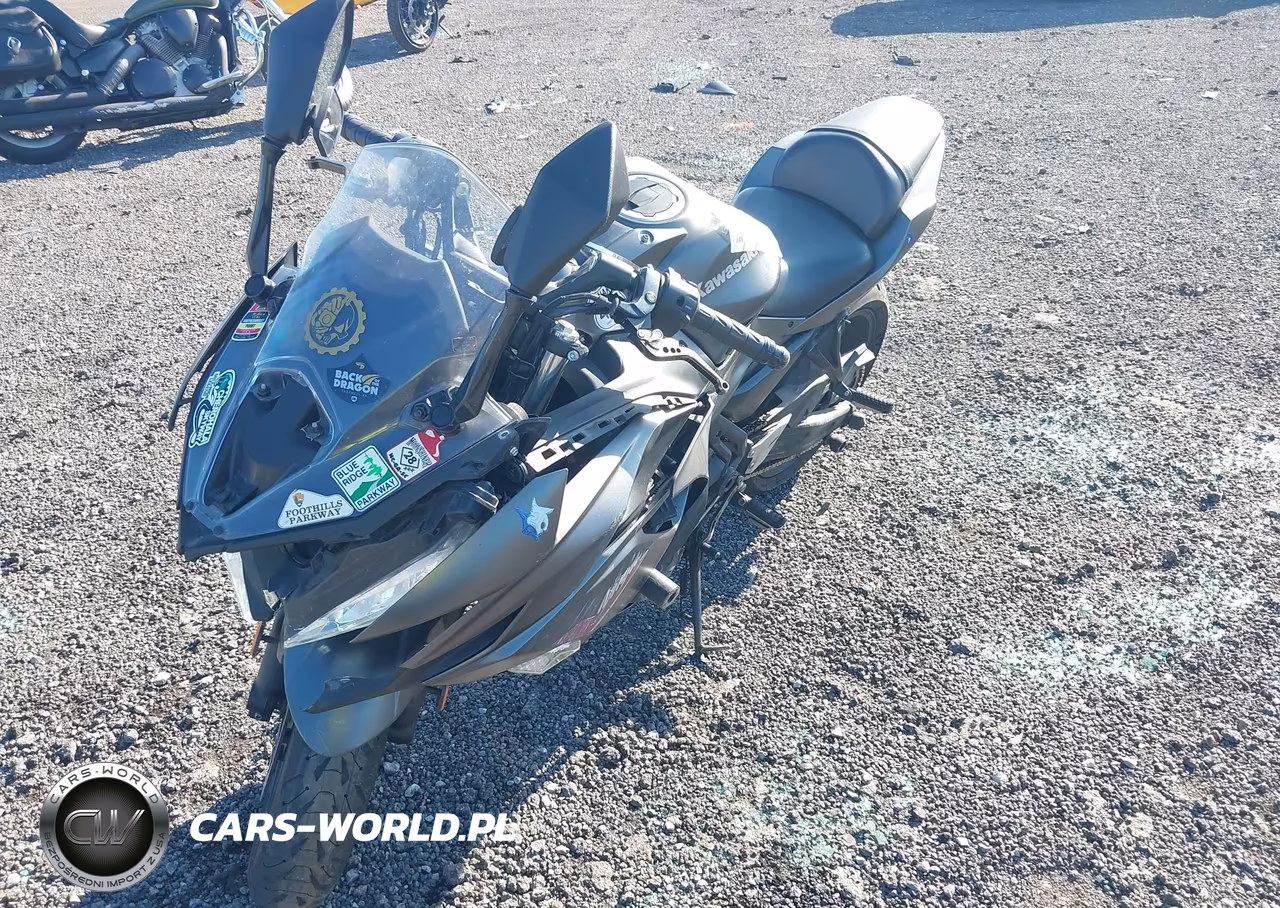 2022 Kawasaki Ex650 N VIN:ML5EXEN1XNDA49719 - 2