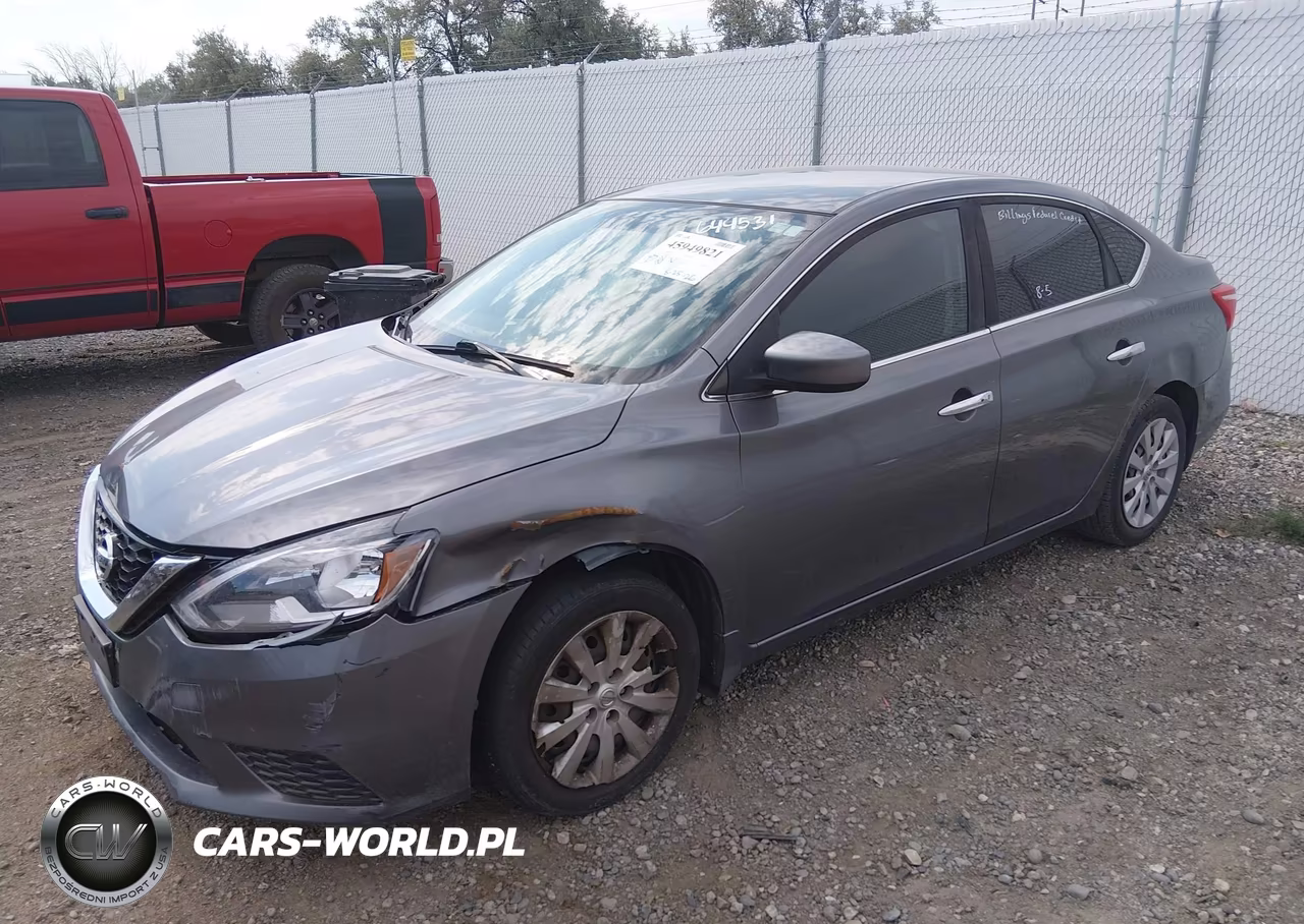 2017 Nissan Sentra Sv VIN:3N1AB7APXHL644531 - 2