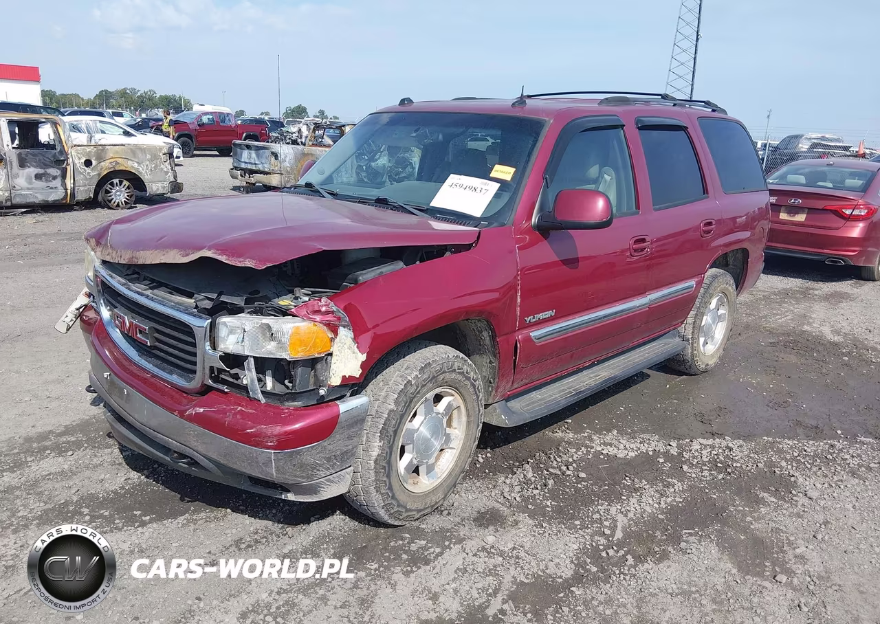 2004 GMC Yukon Slt VIN:1GKEK13Z94R112494 - 2