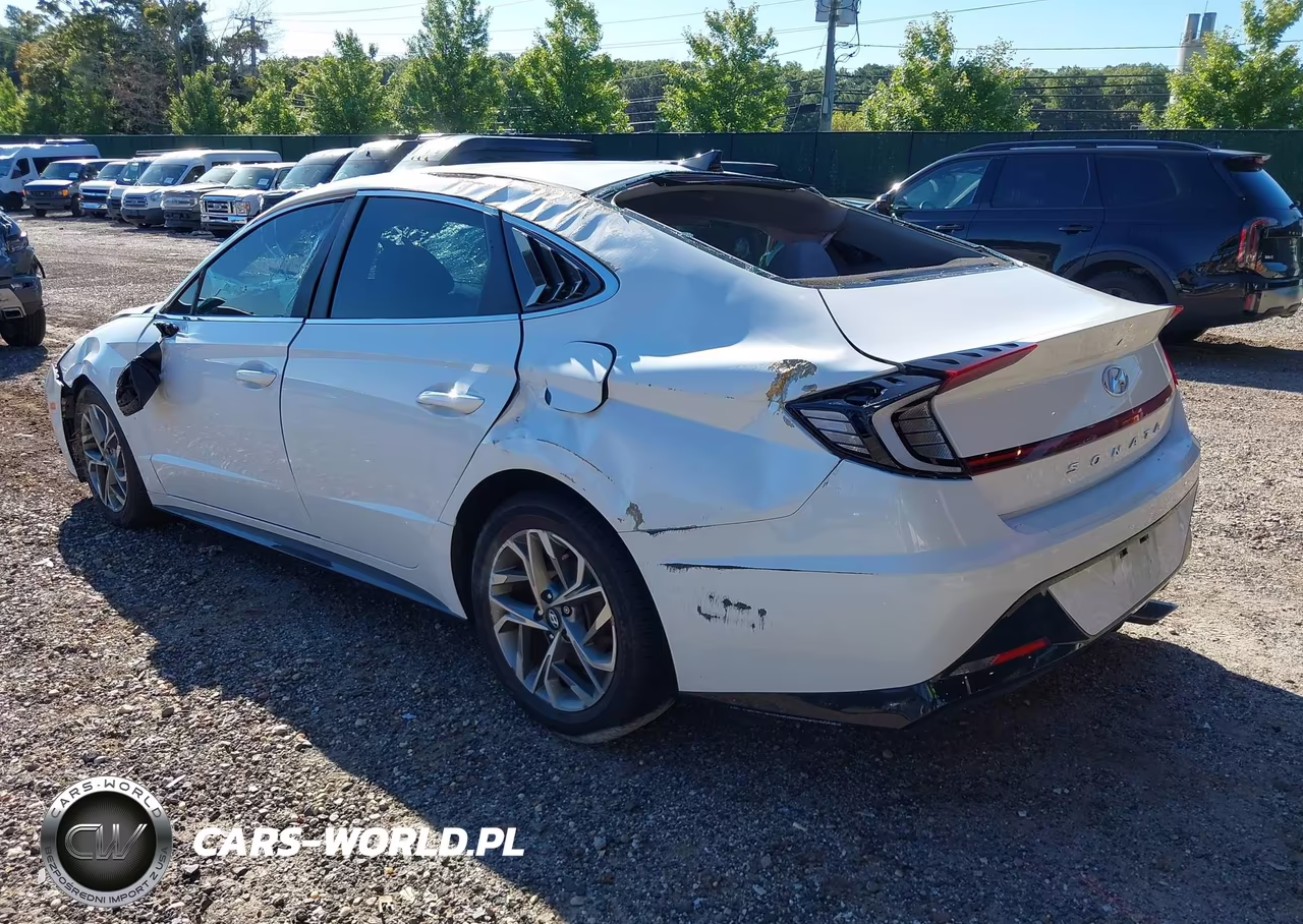 2020 Hyundai Sonata Sel VIN:5NPEF4JA3LH030183 - 3