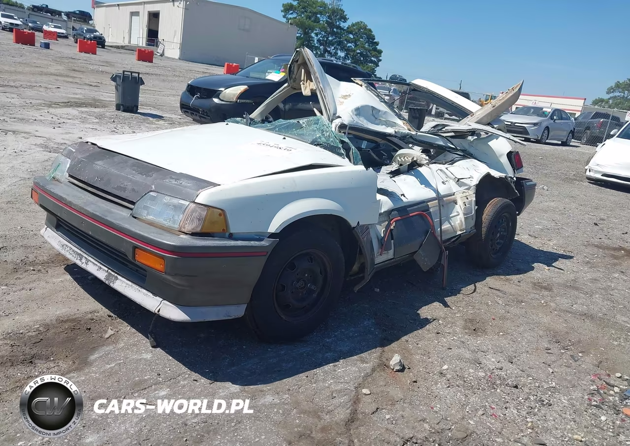 1986 Honda Civic 1500 Crx VIN:JHMAF5323GS017241 - 2