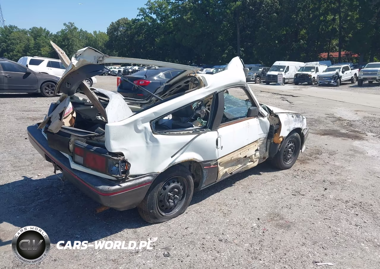 1986 Honda Civic 1500 Crx VIN:JHMAF5323GS017241 - 4