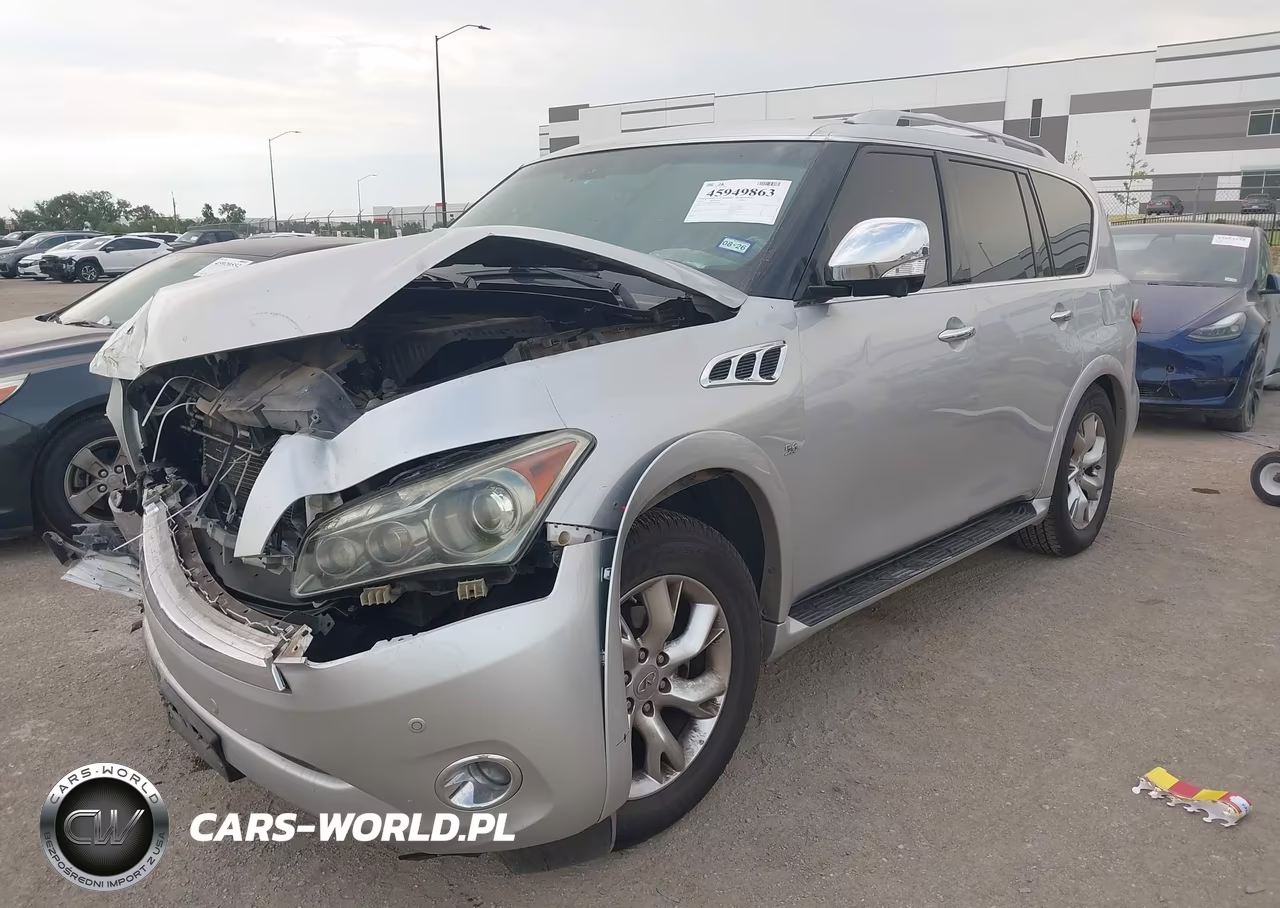 2014 Infiniti Qx80 VIN:JN8AZ2NF4E9555026 - 2