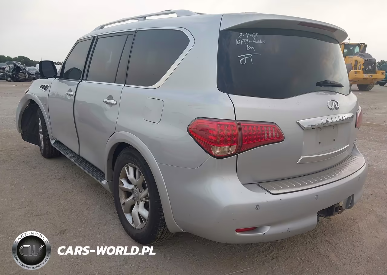 2014 Infiniti Qx80 VIN:JN8AZ2NF4E9555026 - 3