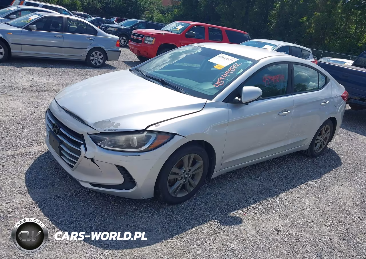 2018 Hyundai Elantra Sel VIN:5NPD84LF6JH221429 - 2