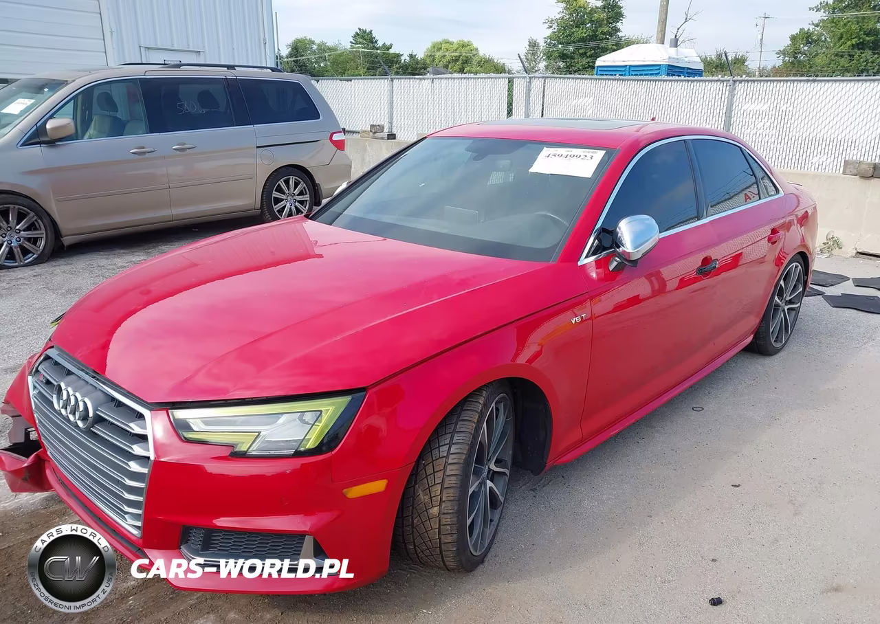 2018 Audi S4 3.0T Premium Plus VIN:WAUC4AF41JA003354 - 2