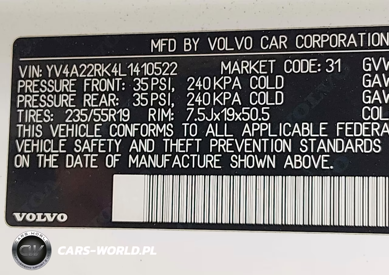 2020 Volvo Xc60 T6 Momentum VIN:YV4A22RK4L1410522 - 9