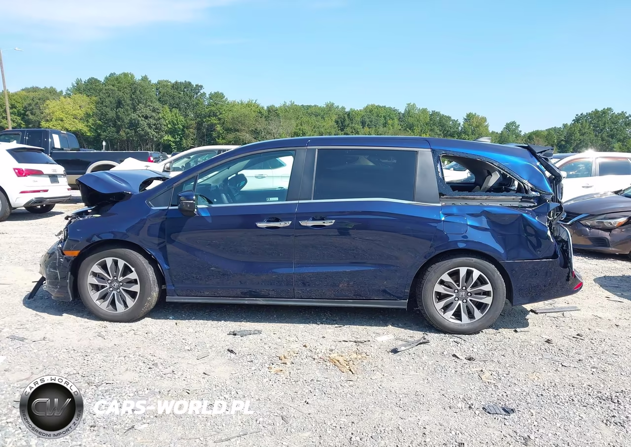 2022 Honda Odyssey Ex-L VIN:5FNRL6H73NB007911 - 14