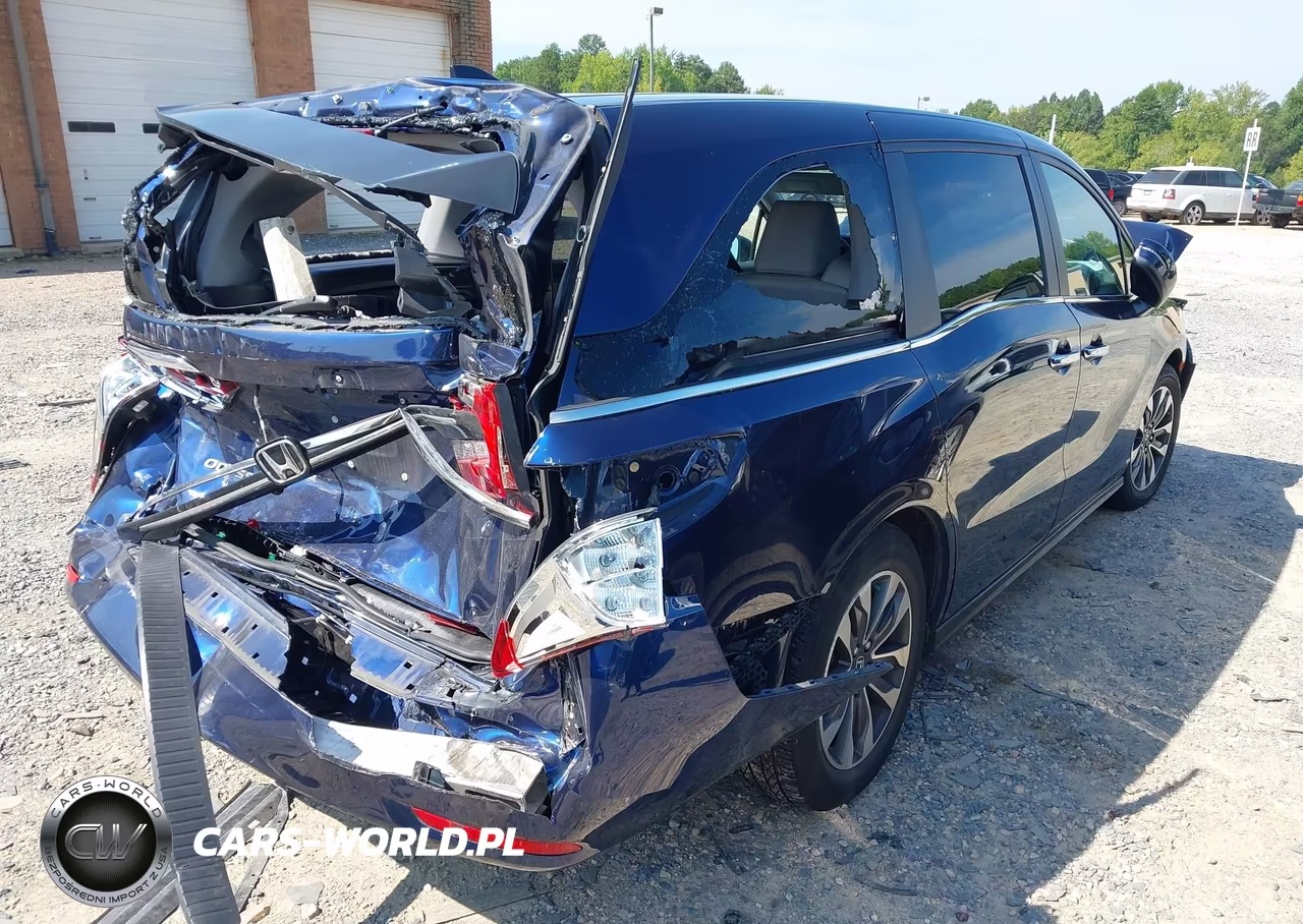2022 Honda Odyssey Ex-L VIN:5FNRL6H73NB007911 - 4