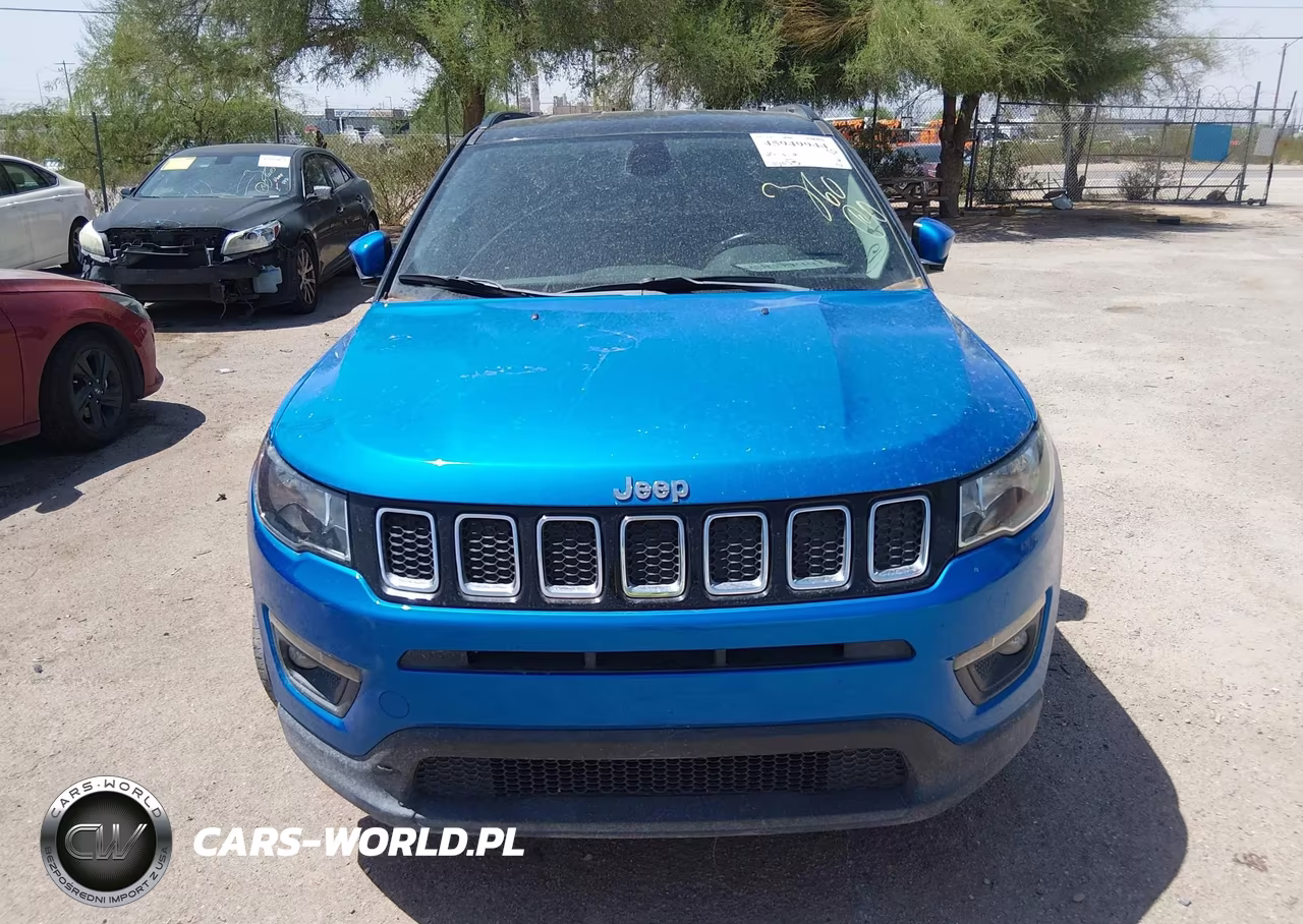 2020 Jeep Compass Latitude Fwd VIN:3C4NJCBB2LT230164 - 12