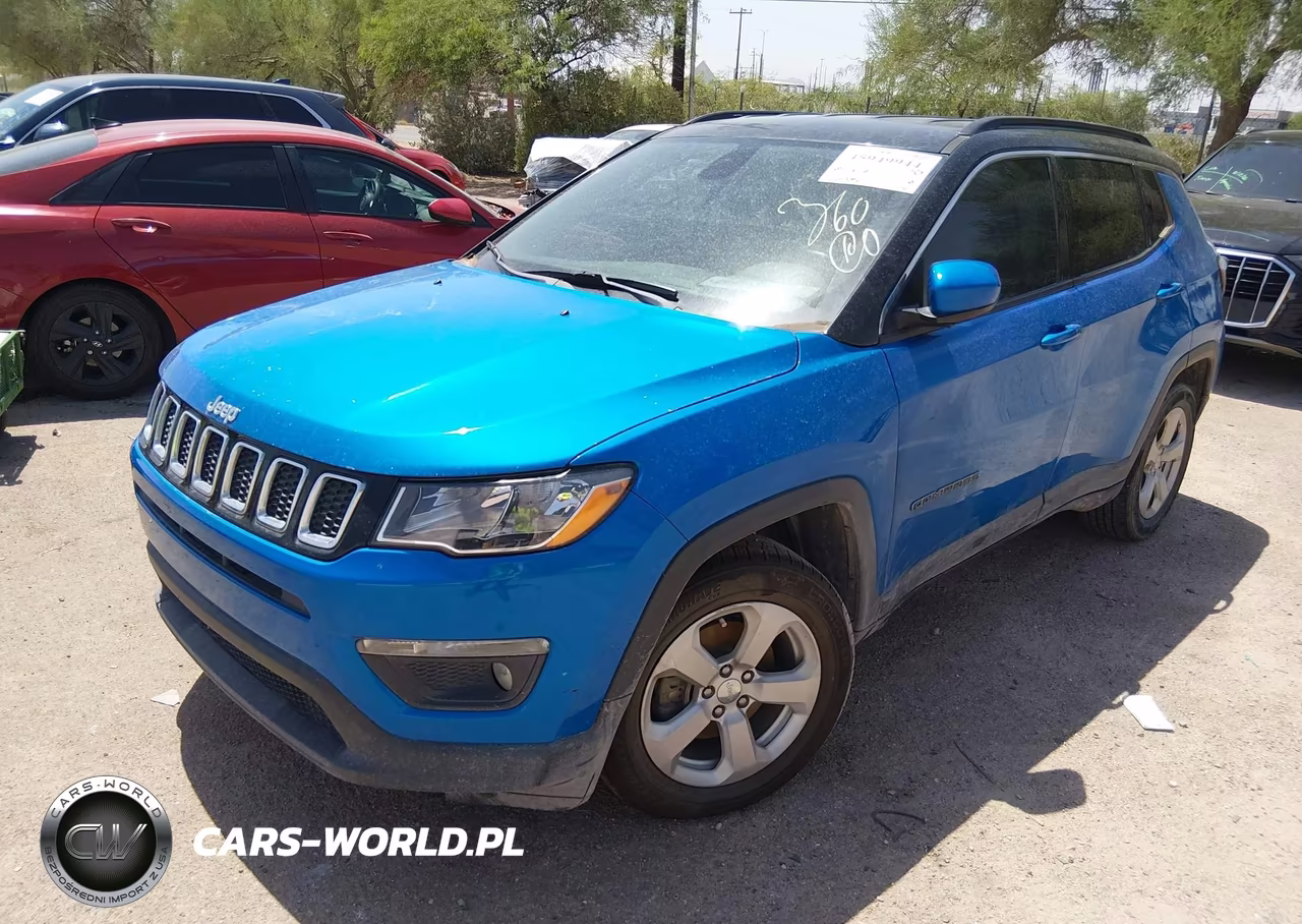 2020 Jeep Compass Latitude Fwd VIN:3C4NJCBB2LT230164 - 2
