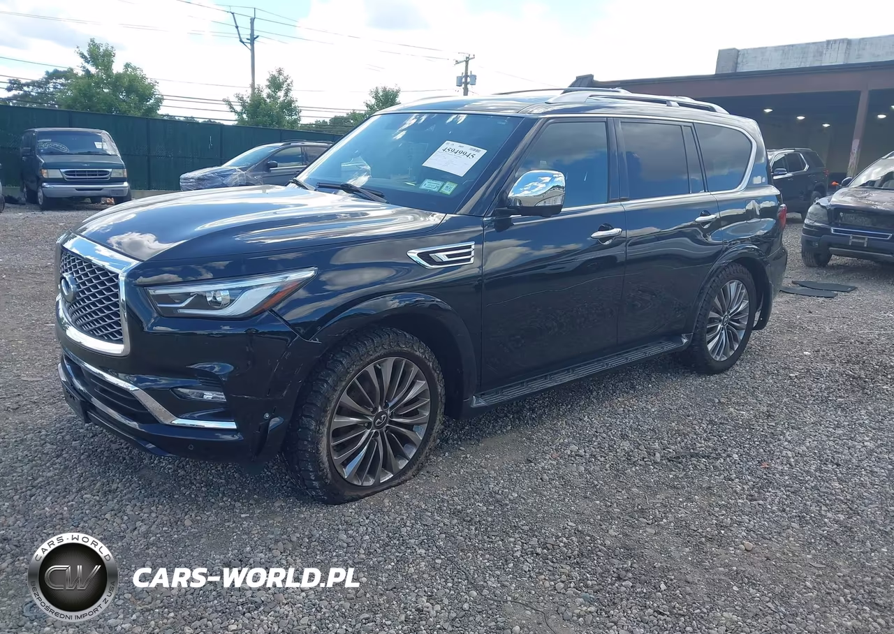 2021 Infiniti Qx80 Sensory Awd VIN:JN8AZ2BE3M9269985 - 2