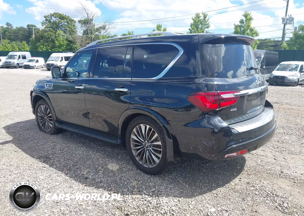 2021 Infiniti Qx80 Sensory Awd VIN:JN8AZ2BE3M9269985 - 3