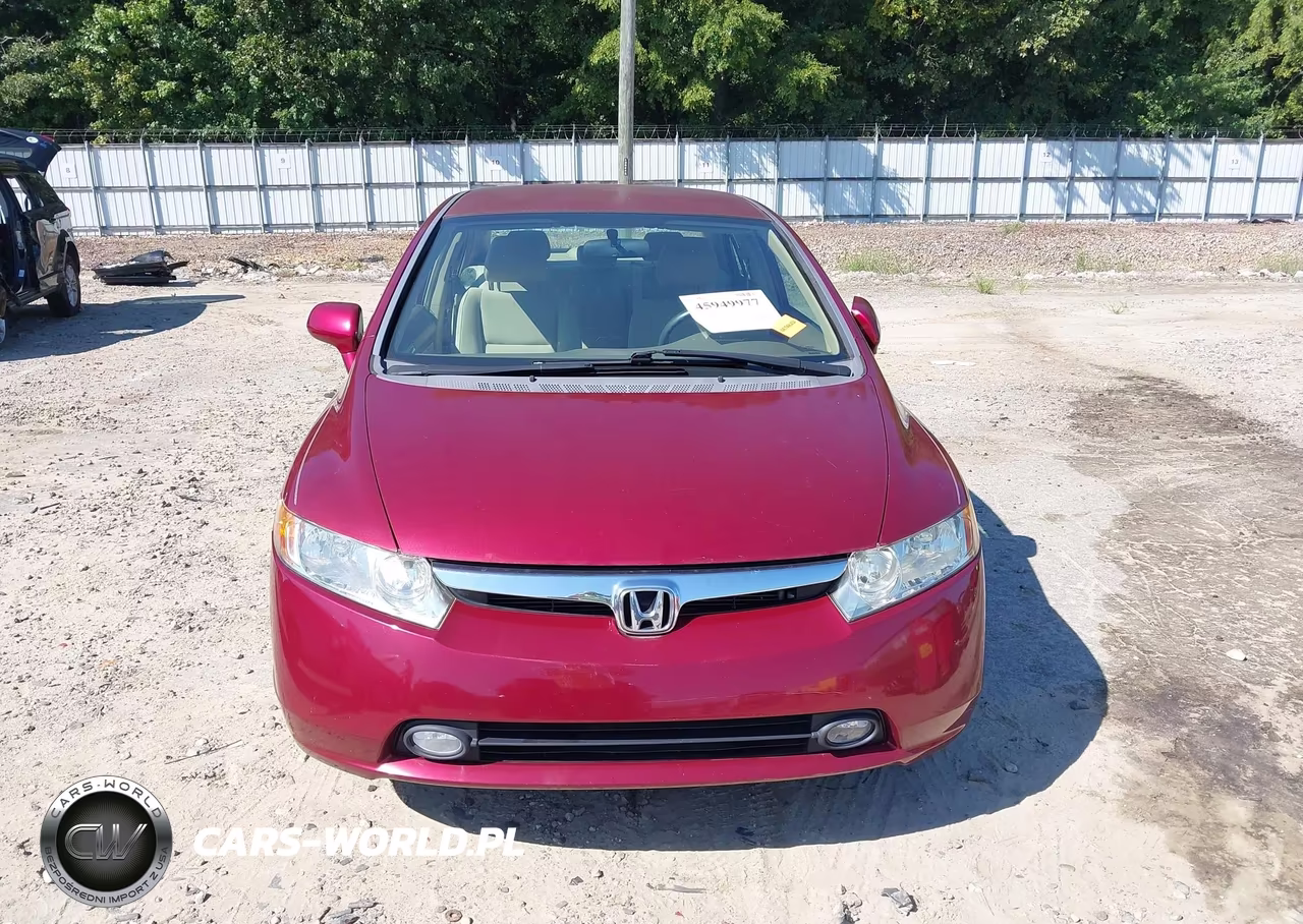 2007 Honda Civic Lx VIN:1HGFA16567L106155 - 12