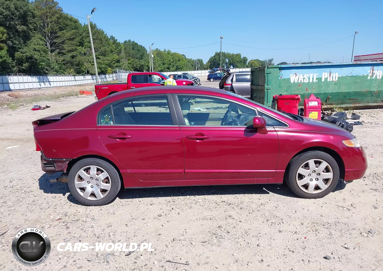 2007 Honda Civic Lx VIN:1HGFA16567L106155 - 13