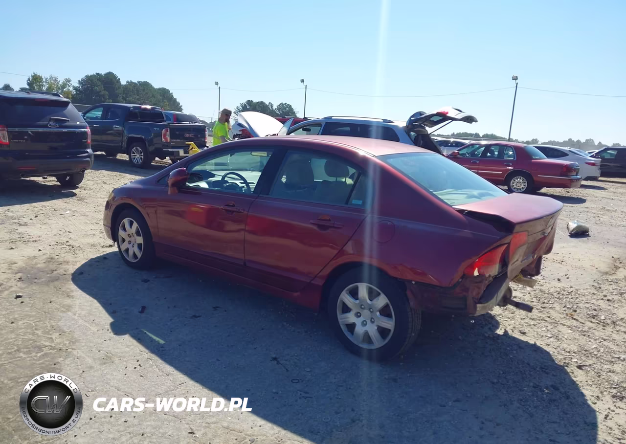 2007 Honda Civic Lx VIN:1HGFA16567L106155 - 3