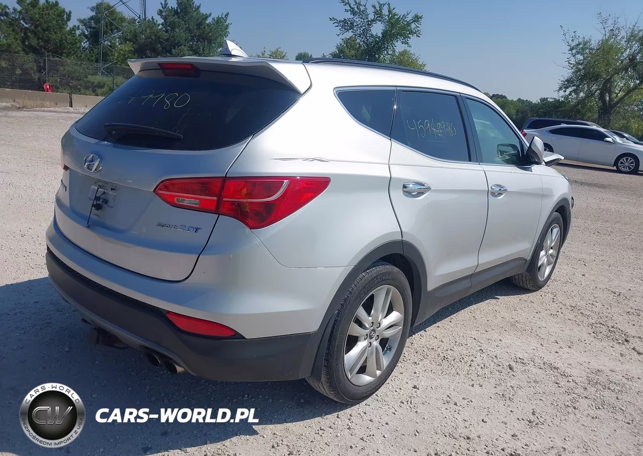 2013 Hyundai Santa Fe Sport 2.0T VIN:5XYZU3LA1DG085450 - 4