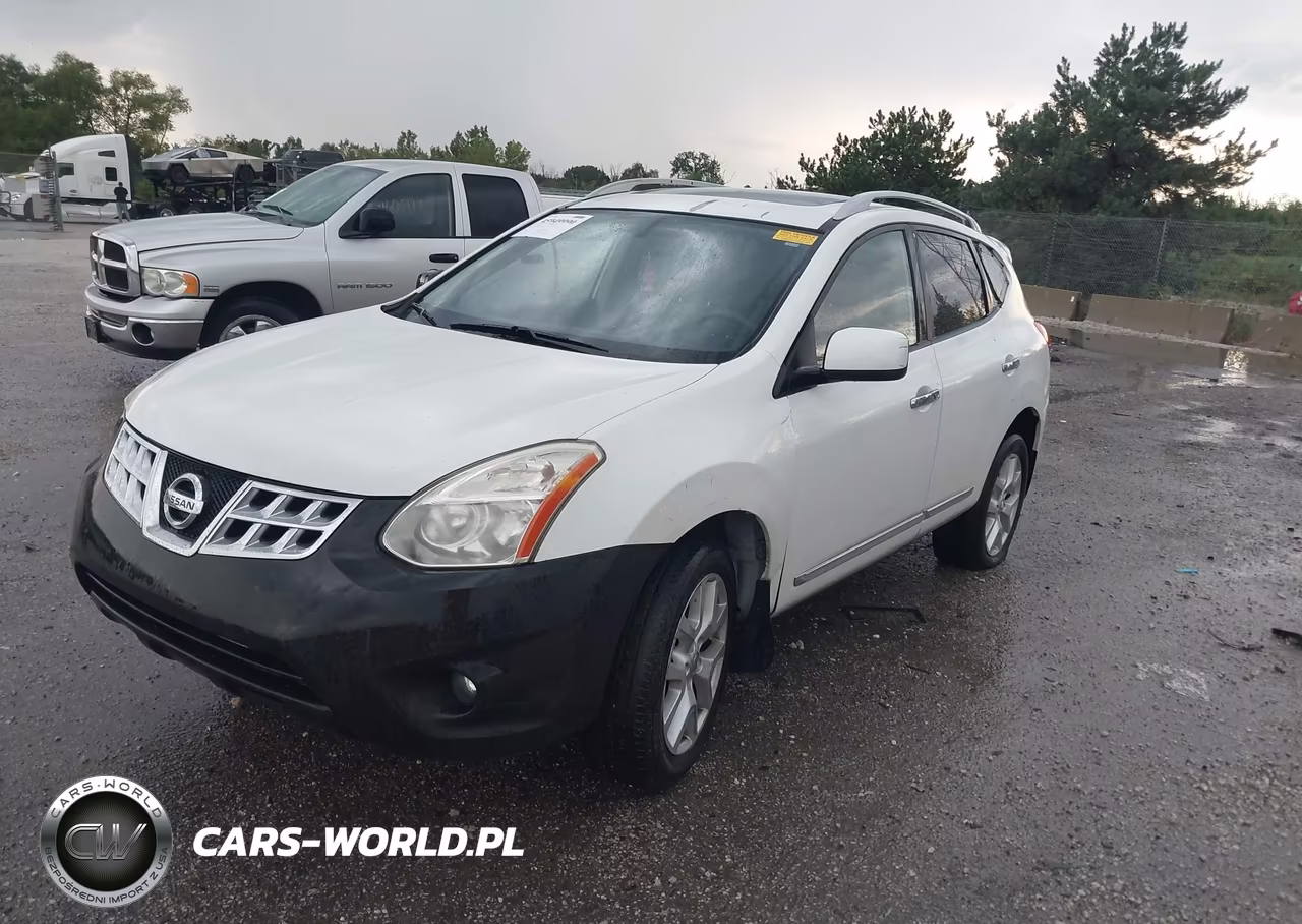 2011 Nissan Rogue Sv VIN:JN8AS5MT9BW182592 - 2