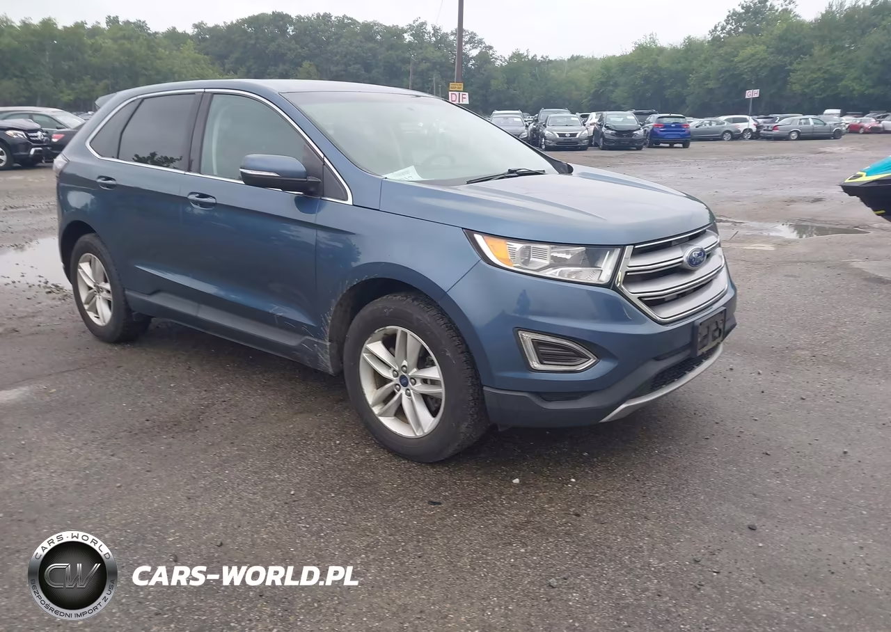 2018 Ford Edge Sel VIN:2FMPK4J84JBC38496 - 1