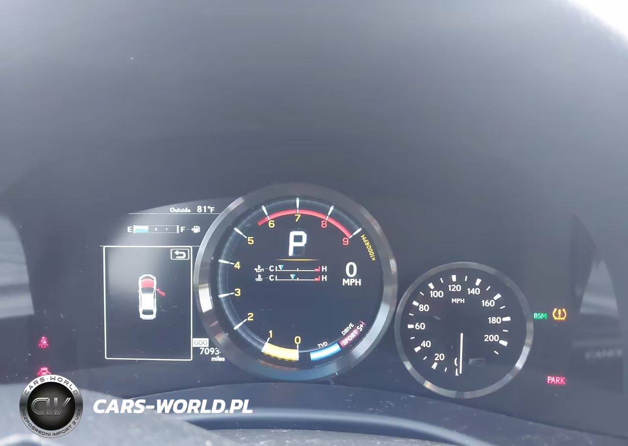 2016 Lexus Gs F VIN:JTHBP1BL3GA001700 - 7