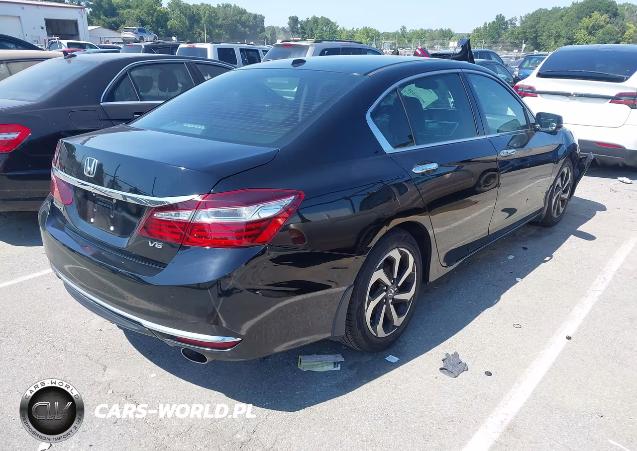 2017 Honda Accord Ex-L V6 VIN:1HGCR3F87HA013059 - 4