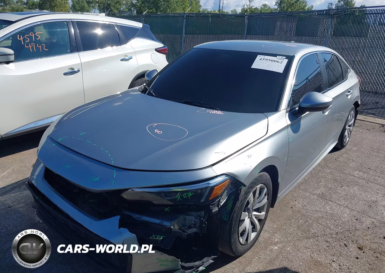 2026 Honda Civic Lx VIN:2HGFE2F29TH522157 - 2