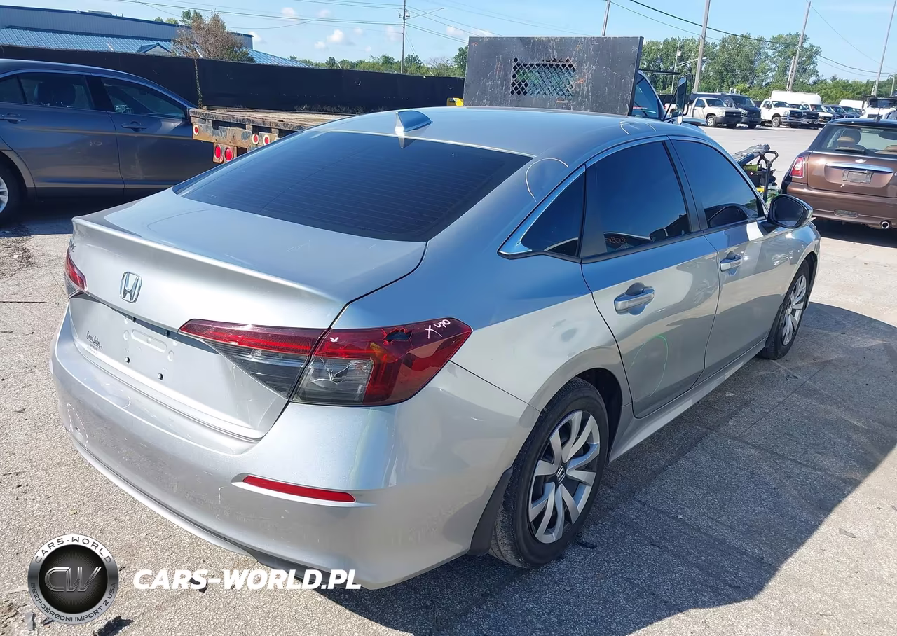 2026 Honda Civic Lx VIN:2HGFE2F29TH522157 - 4