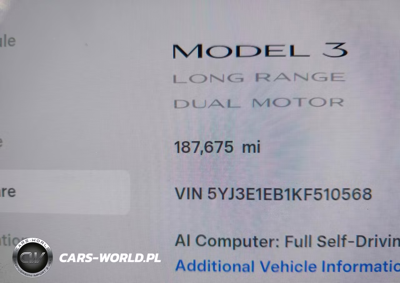 2019 Tesla Model 3 Long Range-Performance VIN:5YJ3E1EB1KF510568 - 14