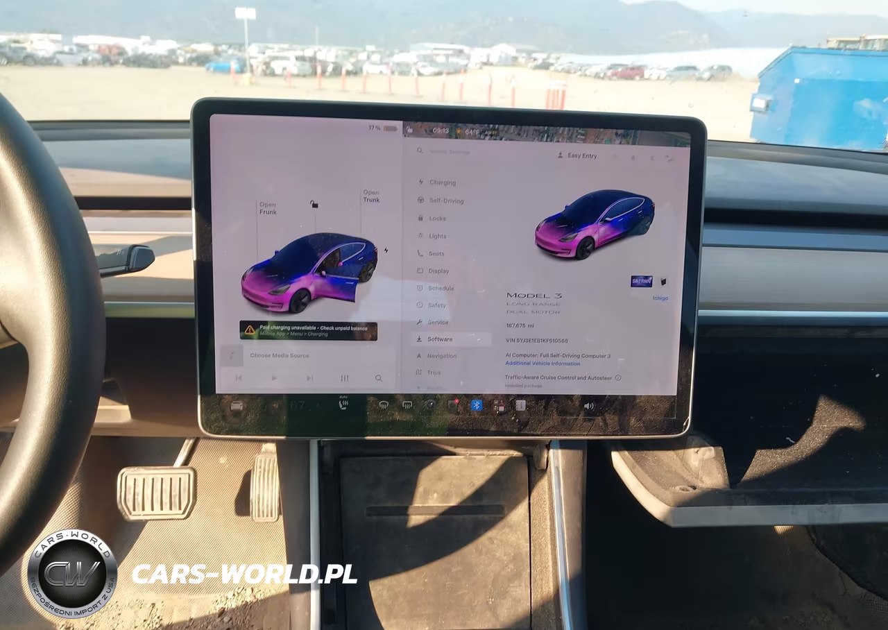 2019 Tesla Model 3 Long Range-Performance VIN:5YJ3E1EB1KF510568 - 17
