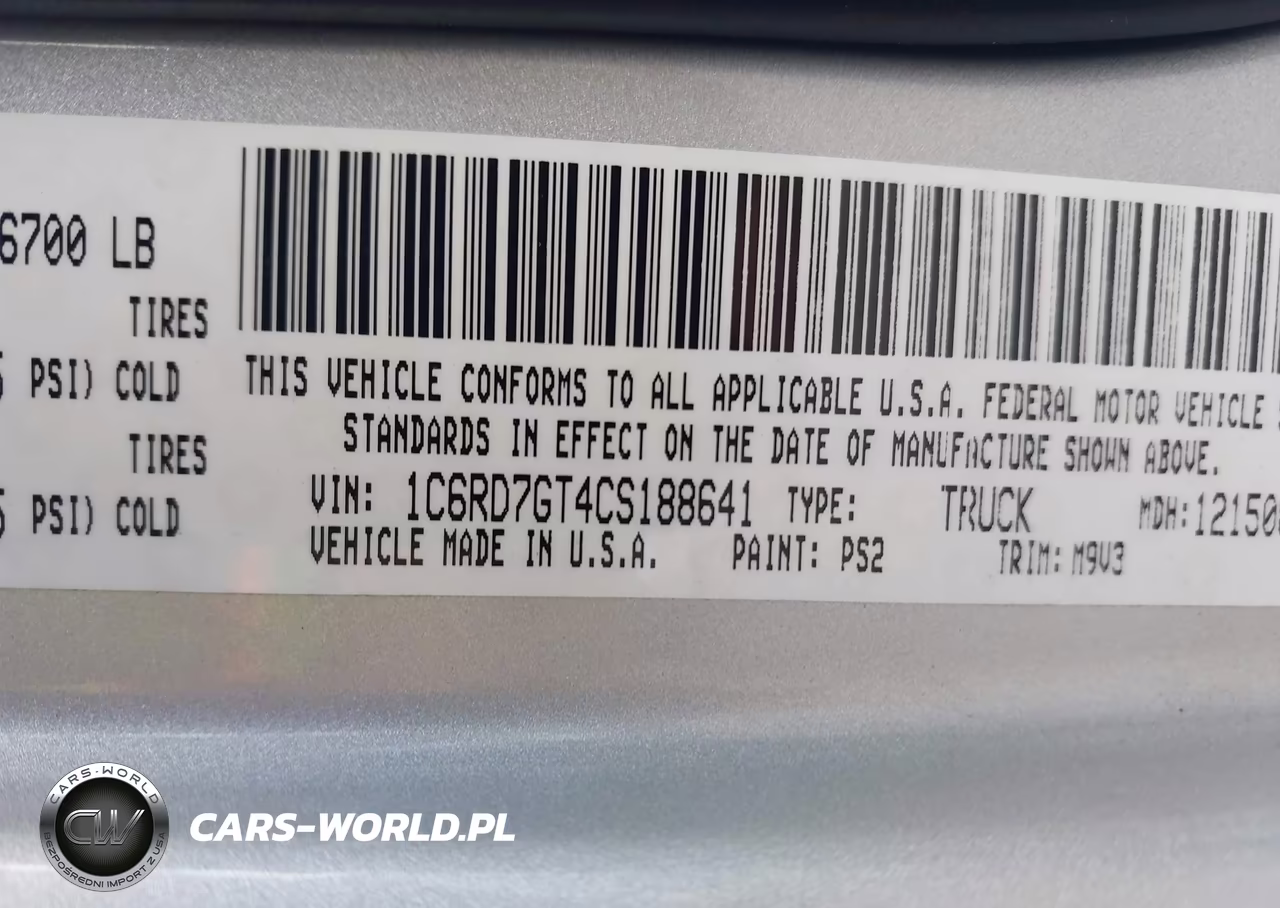 2012 Ram 1500 Big Horn VIN:1C6RD7GT4CS188641 - 9