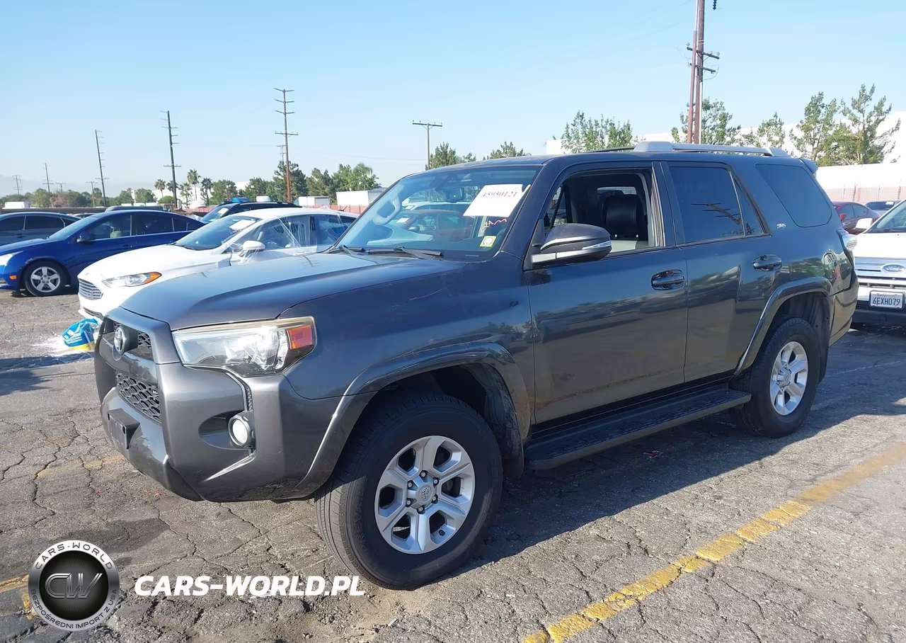 2016 Toyota 4Runner Sr5 Premium VIN:JTEZU5JR9G5122936 - 2