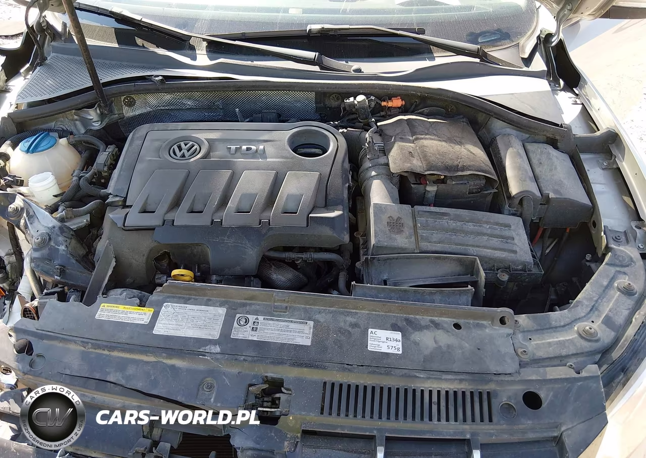 2014 Volkswagen Passat 2.0L Tdi Se VIN:1VWBN7A33EC082157 - 10