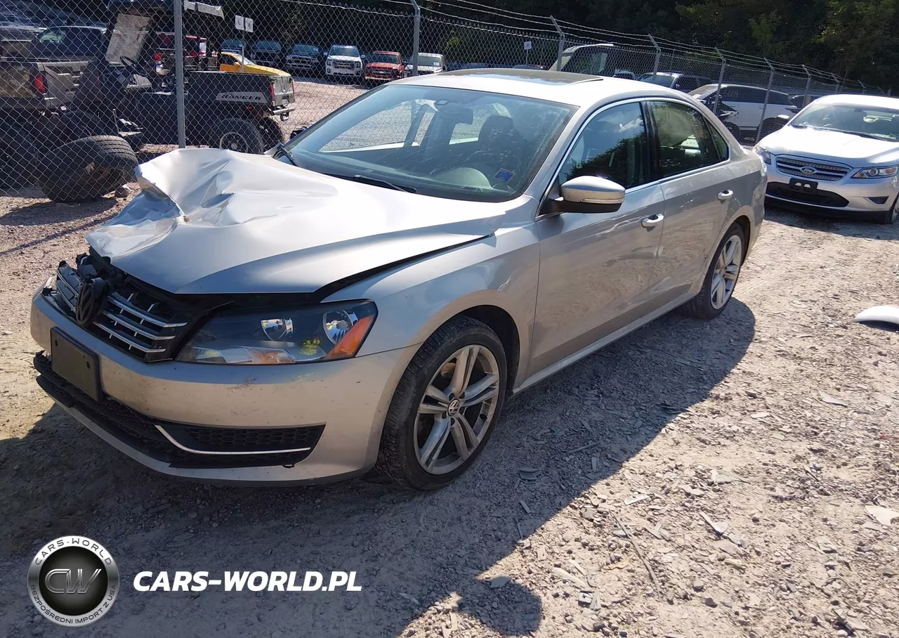 2014 Volkswagen Passat 2.0L Tdi Se VIN:1VWBN7A33EC082157 - 2