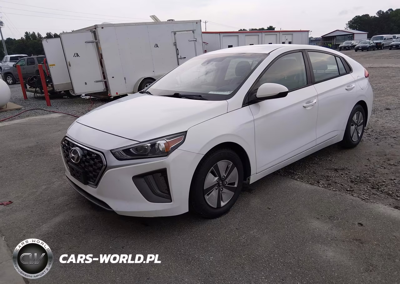 2021 Hyundai Ioniq Hybrid Blue VIN:KMHC65LC5MU246924 - 2