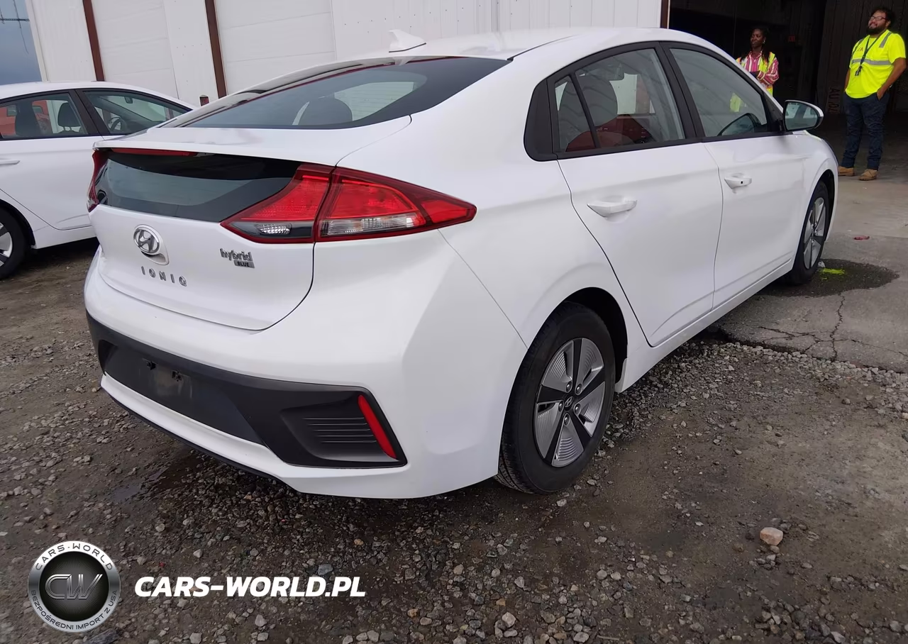 2021 Hyundai Ioniq Hybrid Blue VIN:KMHC65LC5MU246924 - 4